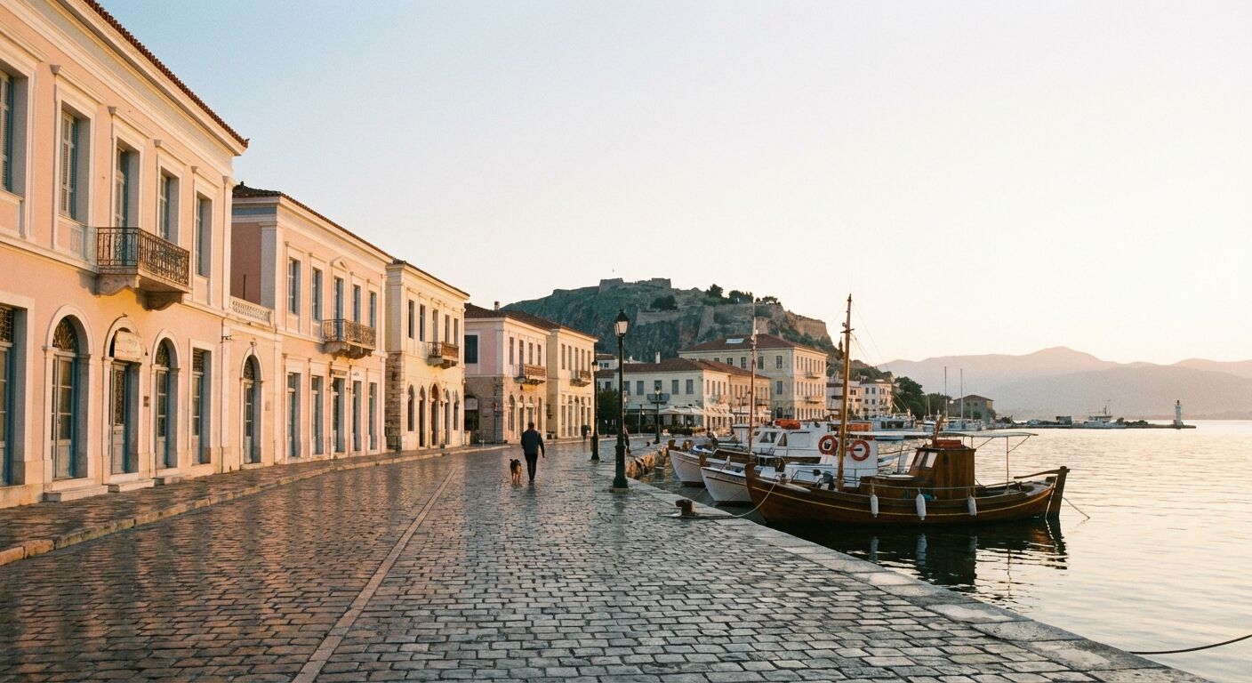 Découvrez Nauplie, joyau grec alliant plages paradisiaques et richesses architecturales, pour une expérience inoubliable entre détente et patrimoine.