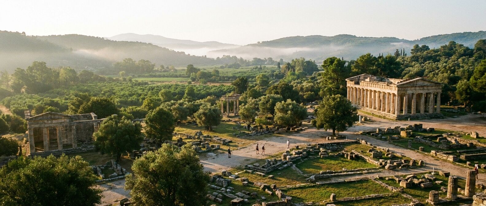 Découvrez Olympie en Grèce, le berceau historique des Jeux Olympiques antiques, un site emblématique riche en histoire et en culture.